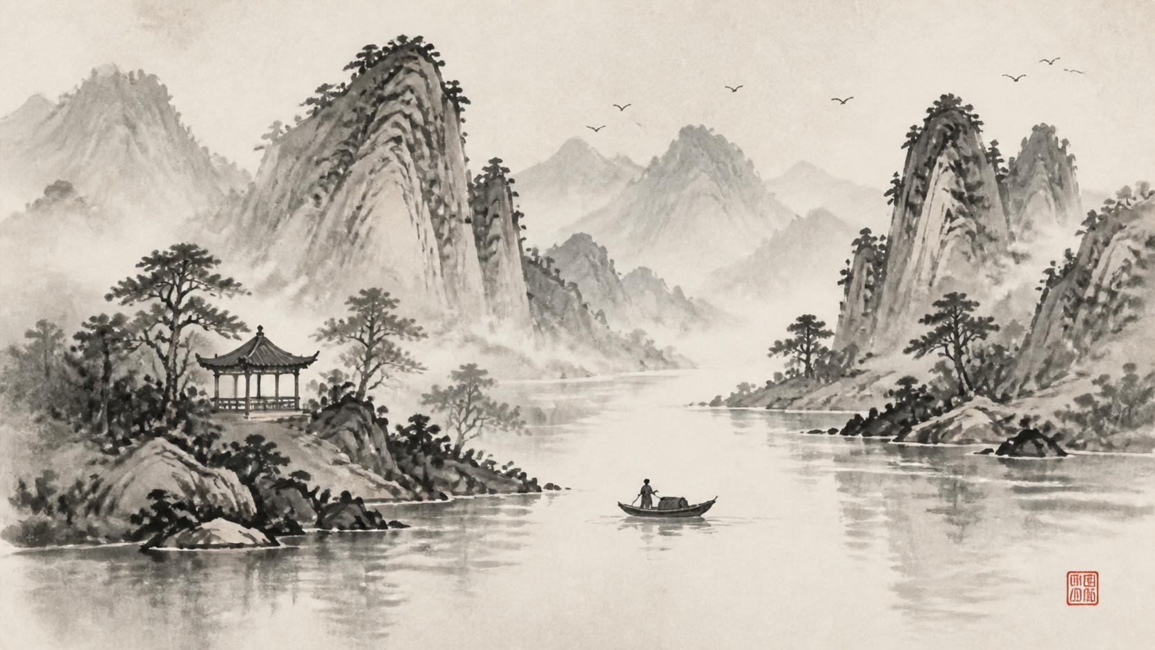 ink-wash-poster 效果预览